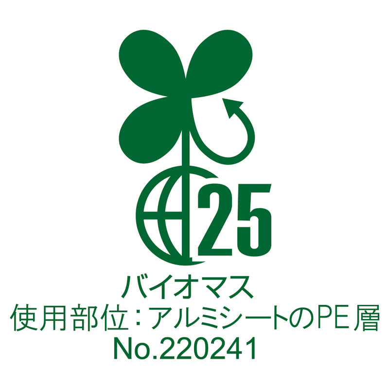 バイオマス4層 静音アルミ防寒・防風シート（防災・アウトドア用）